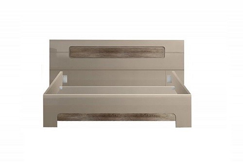 

Кровать 160 Forte TIZIANO TZML160 дуб античный / беж глянец