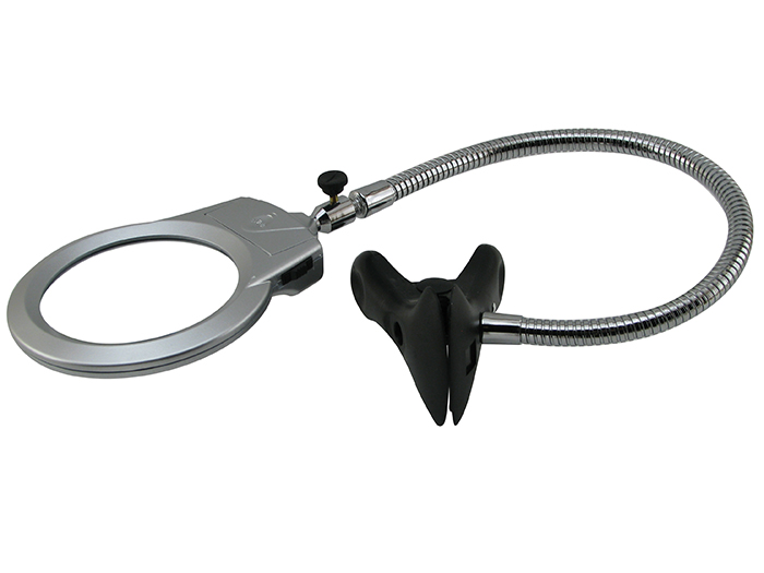 

Лупа настольная на прищепке Magnifier MG15122-1B