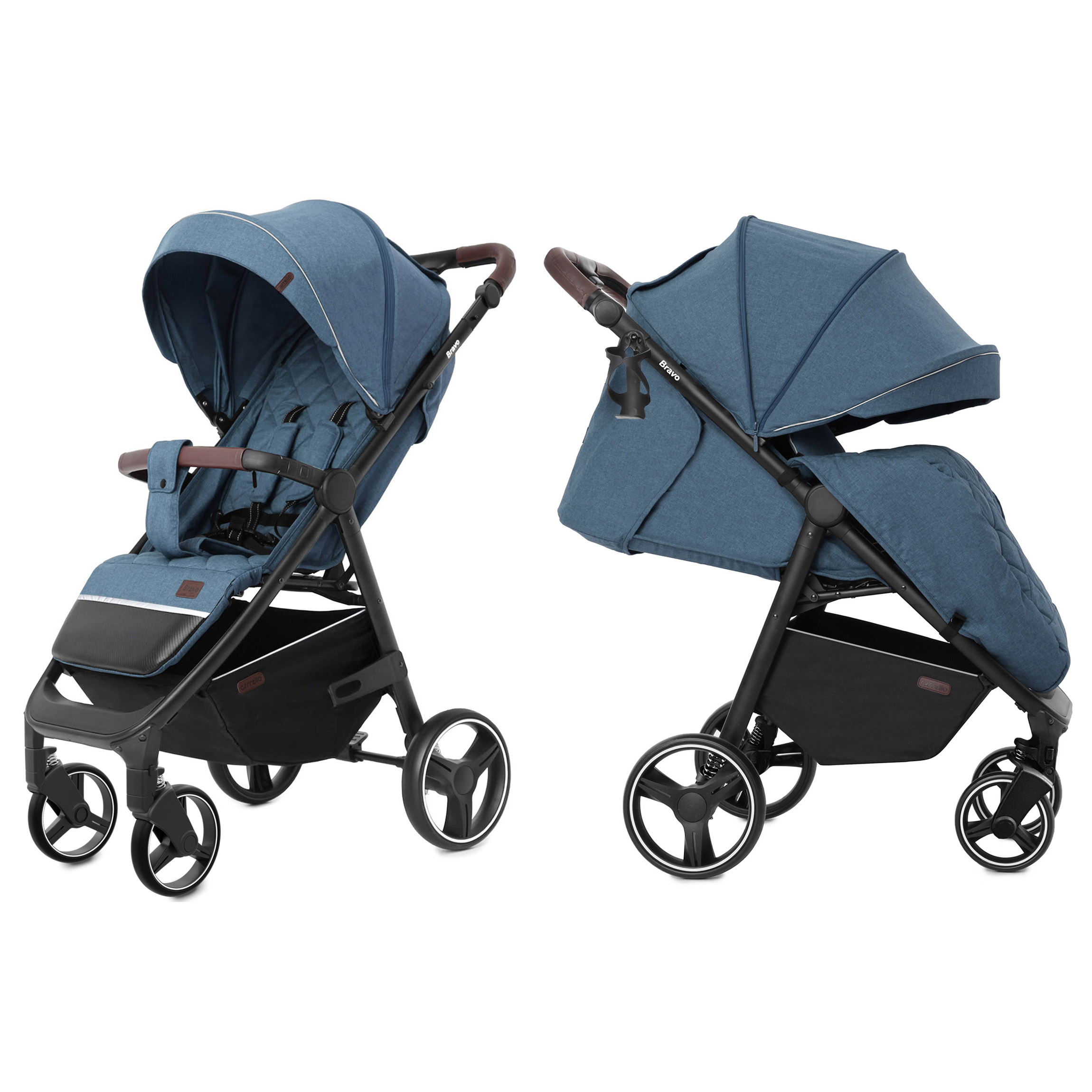 

Прогулянкова коляска CARRELLO Bravo CRL-8512 Pacific Blue +дощовик L /1/ MOQ