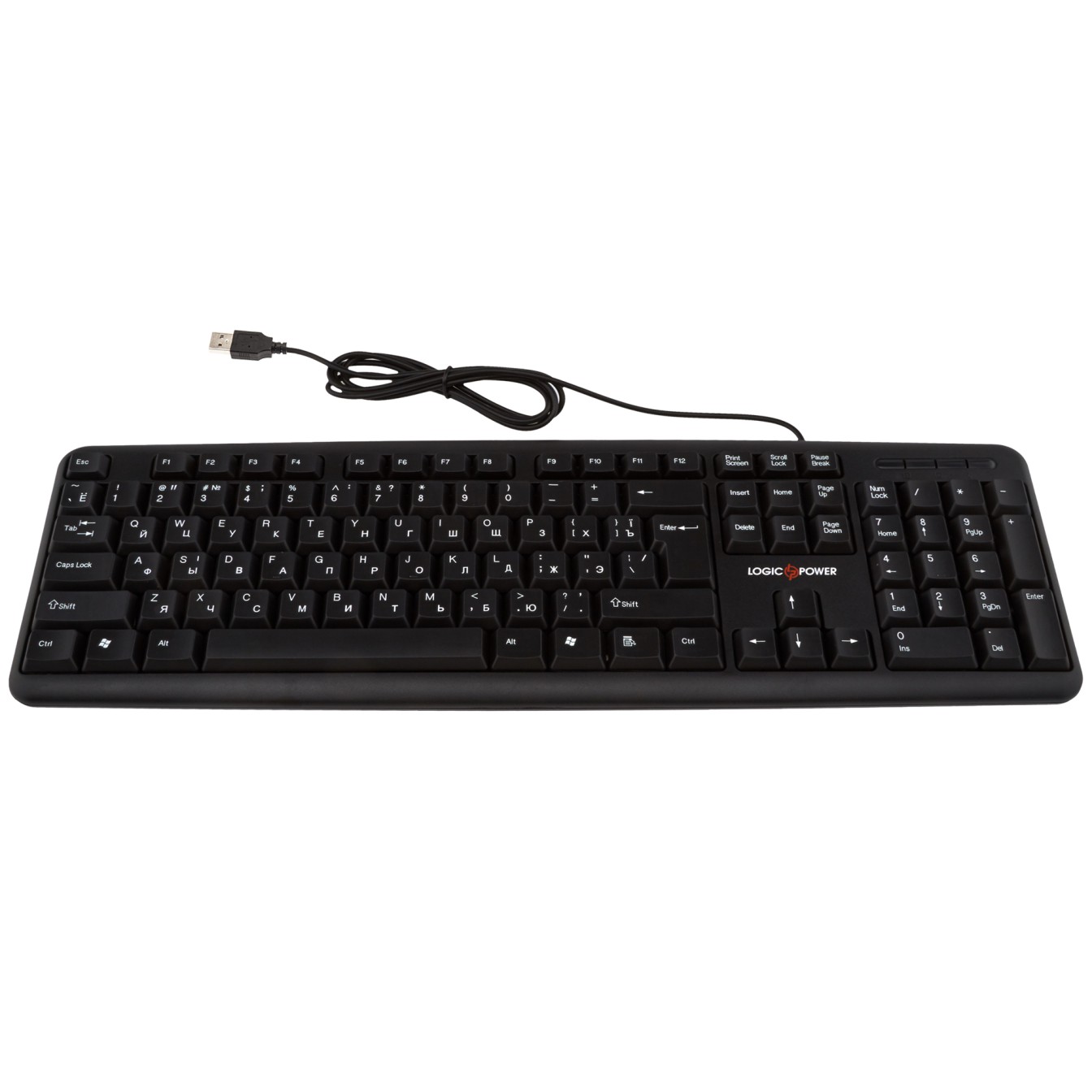 

Клавиатура проводная LogicPower LP-KB 000 USB
