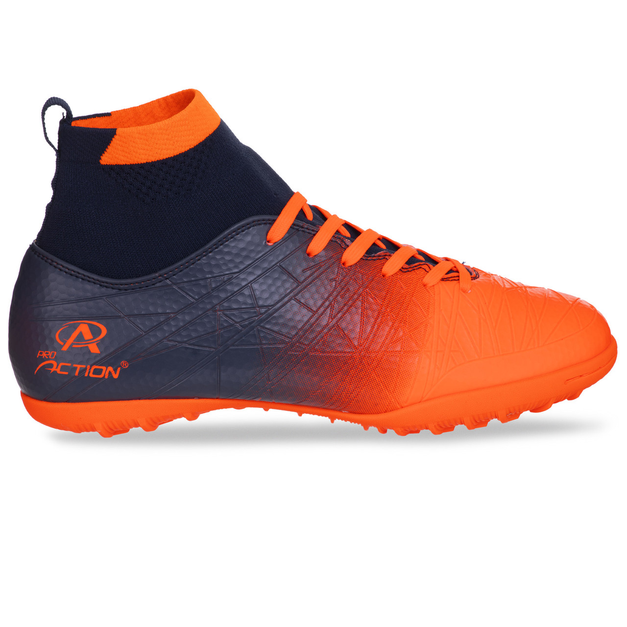 

Сороконожки шиповки Pro Action Sprinter 823-3B размер 38 Deep Blue-Orange
