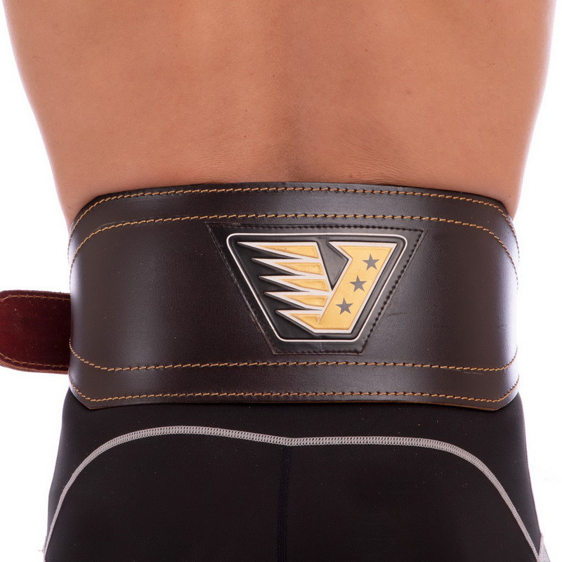 

Пояс атлетический кожаный Velo My Fit 8178 размер L Deep Brown
