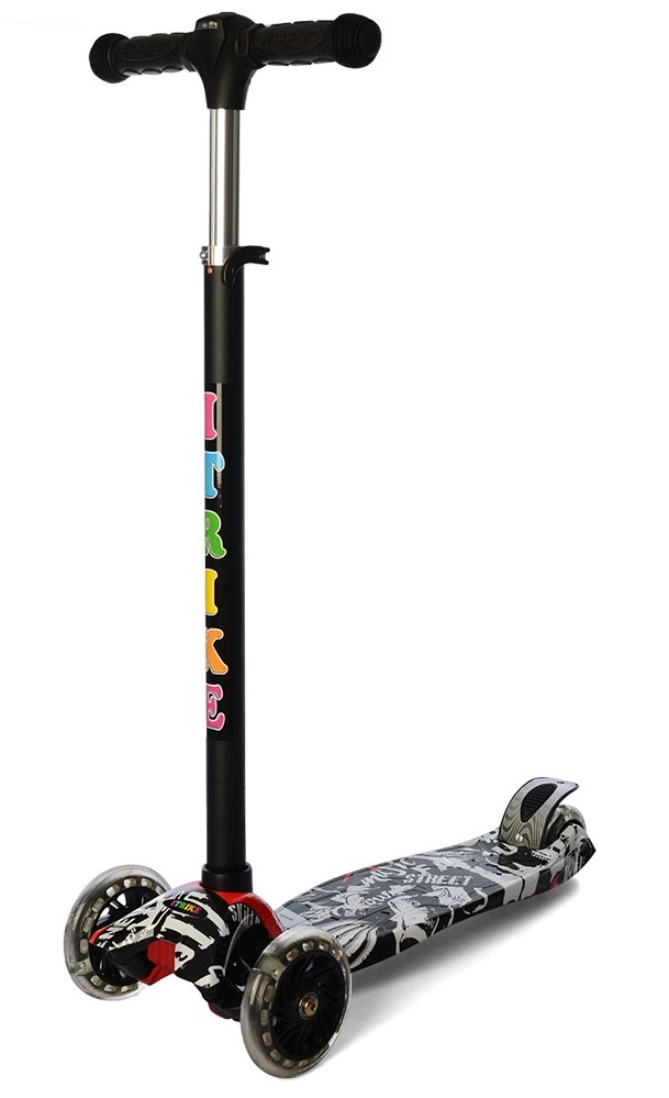 

Самокат iTrike Maxi с фарой JR 3-055-L-WP8 Black (JR 3-055-L-WP8)