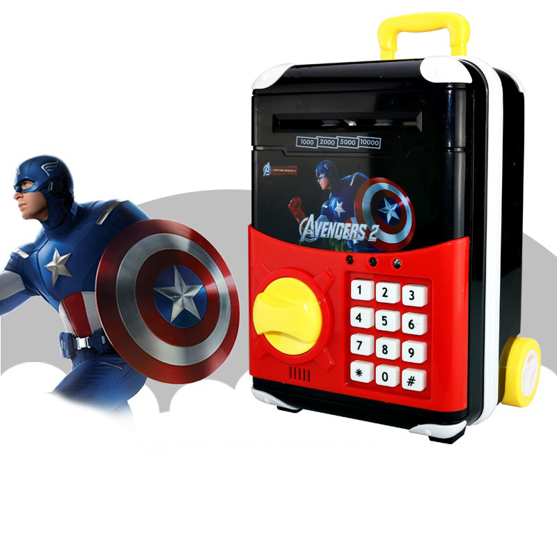 Игрушечный детский сейф IQToy Супергерои Captain America Капитан ...