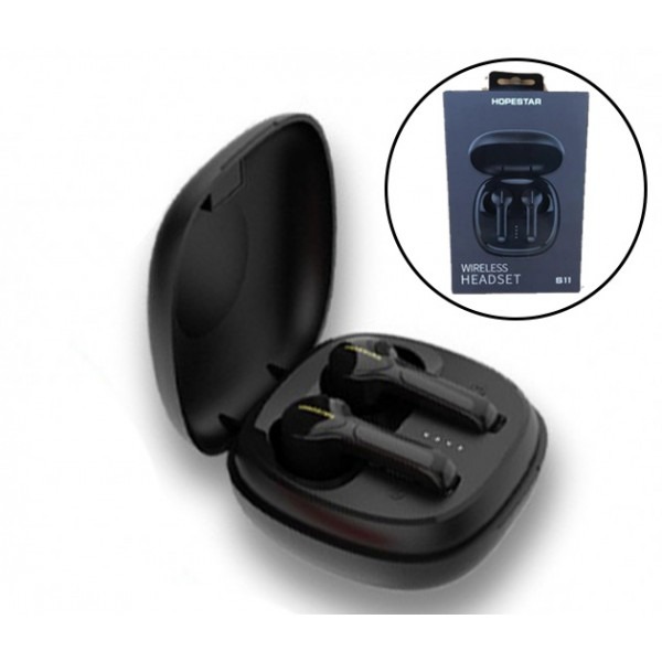 

Гарнитура Bluetooth Hopestar S11 беспроводные блютус наушники хопстар Черный