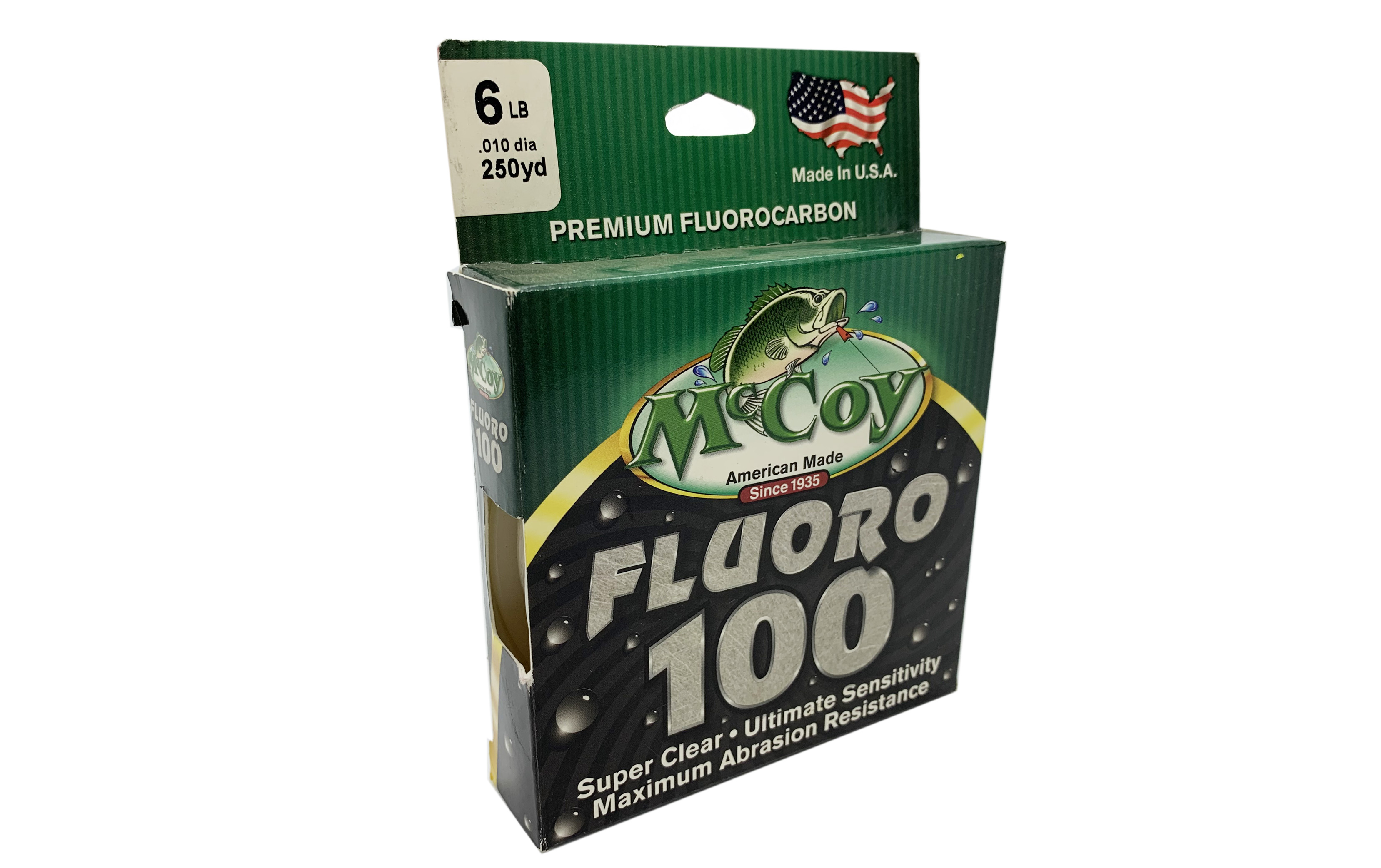 

Флюорокарбон MсCoy Fluoro 100 6lb 228м 0.25мм