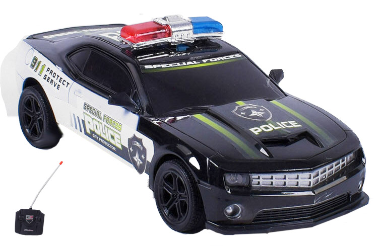 

Радиоуправляемый автомобиль полиции TM Toys 320-6, 3.6V, свет, черно-белый