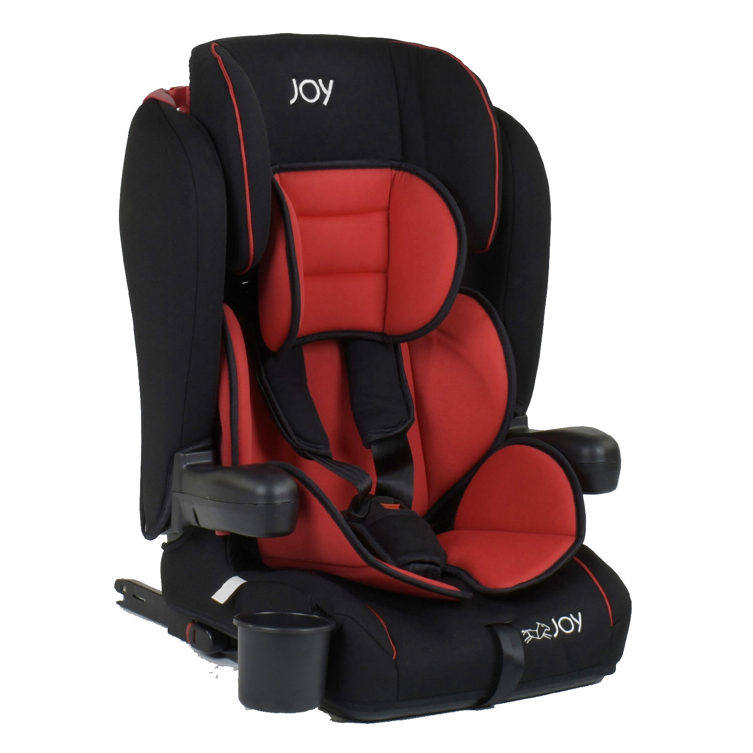 

Универсальное детское автокресло JOY 96710, ISOFIX, группа 1,2,3, от 9-36 кг красно-черный