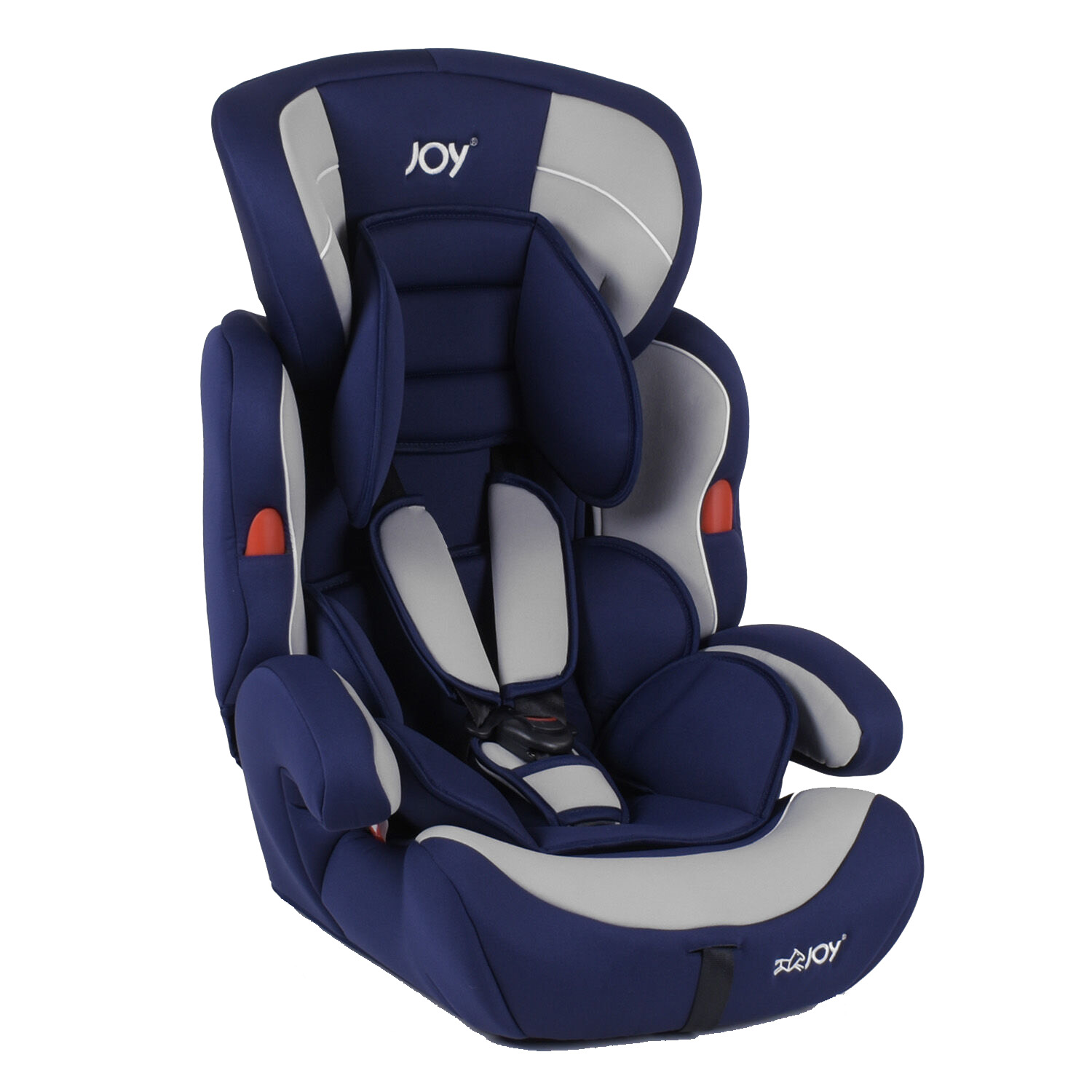 

Универсальное детское автокресло JOY NB-5222 белый с синим, от 9 до 36 кг, с бустером