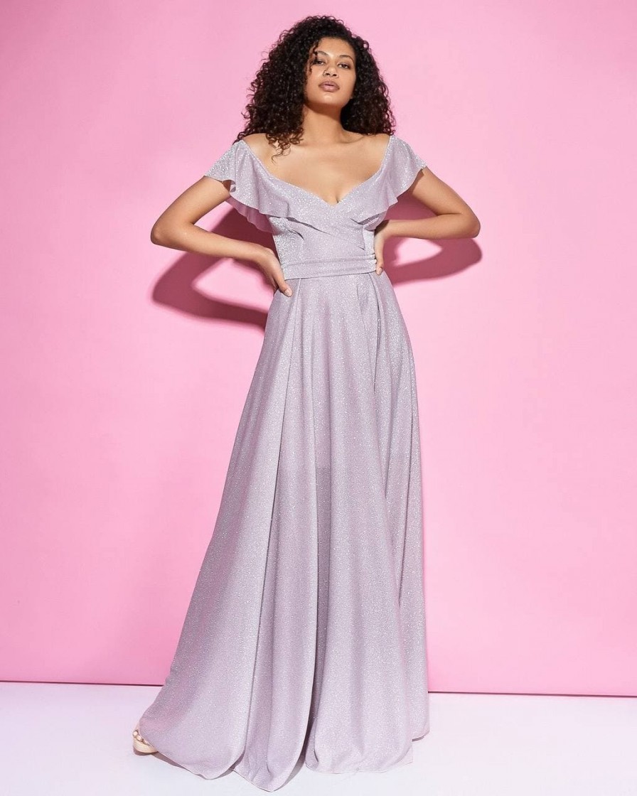 

Блестящее вечернее платье FashionYouWant / розовый 43425371, Блестящее вечернее платье FashionYouWant S/M розовый 43425371