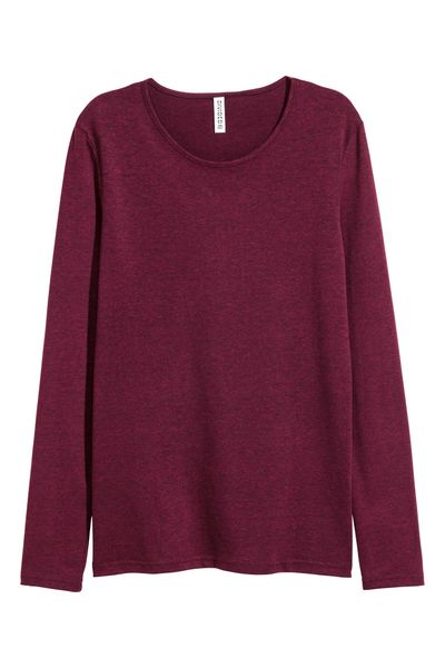 

Джемпер H&M S бордовый (1092-084)