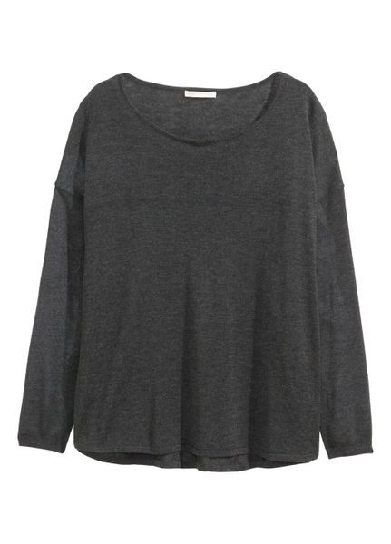 

Джемпер H&M S серый (1089-332)