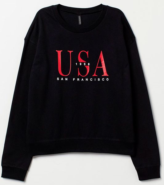 

Свитшот H&M М Черный (1200-932)