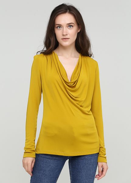 

Пуловер H&M S горчичный (1200-206)