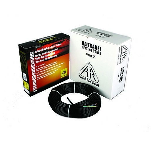 

Двужильный нагревательный кабель Arnold Rak EC 6101 200/20 10 м