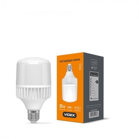 

LED лампа VIDEX А80 30W E27 5000K 220V