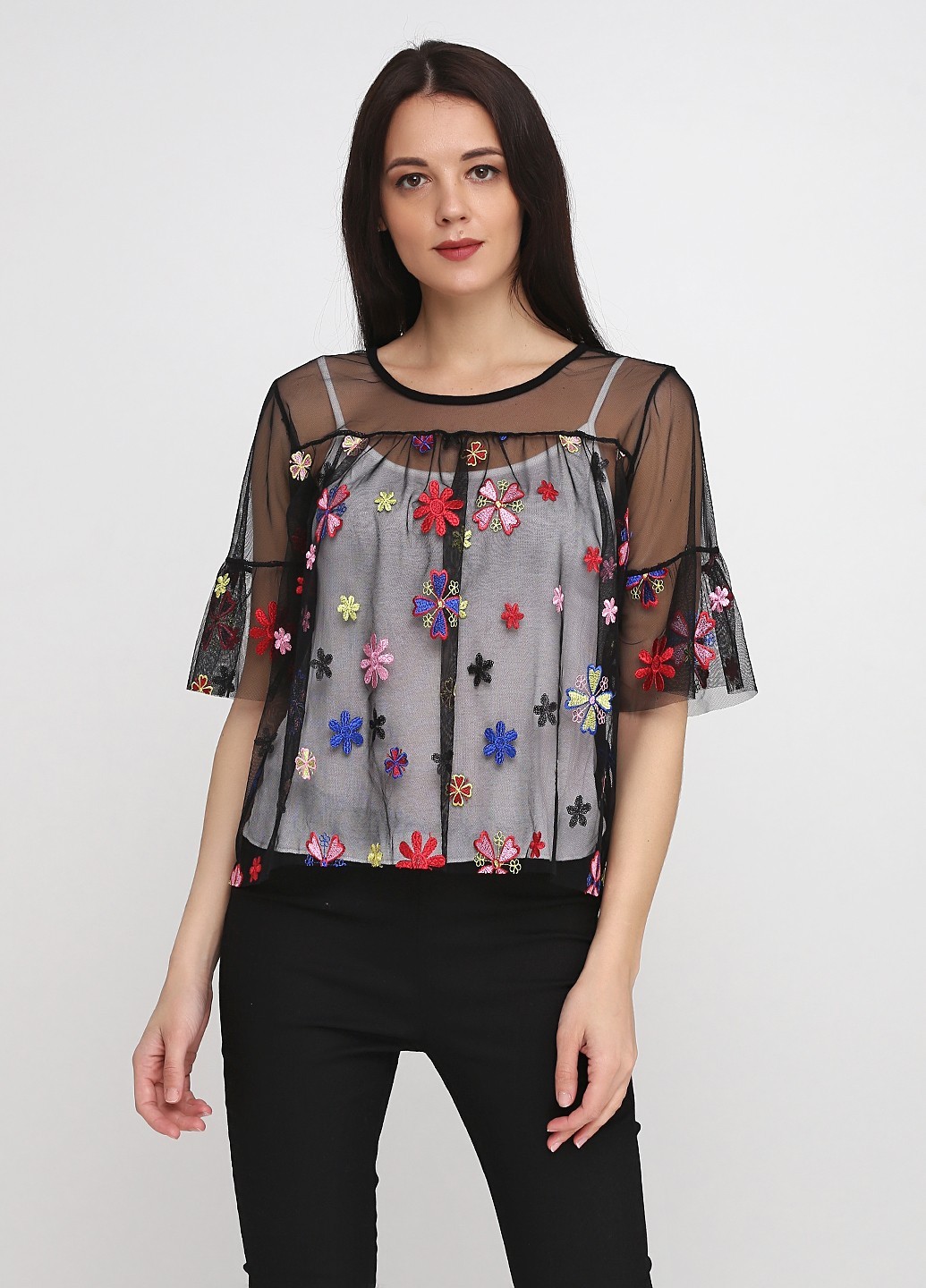 

Блуза Kristina Mamedova черный 37/6/S18 S