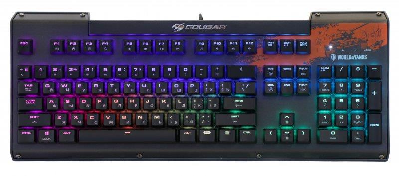 

Клавиатура Cougar Ultimus RGB World of Tanks USB