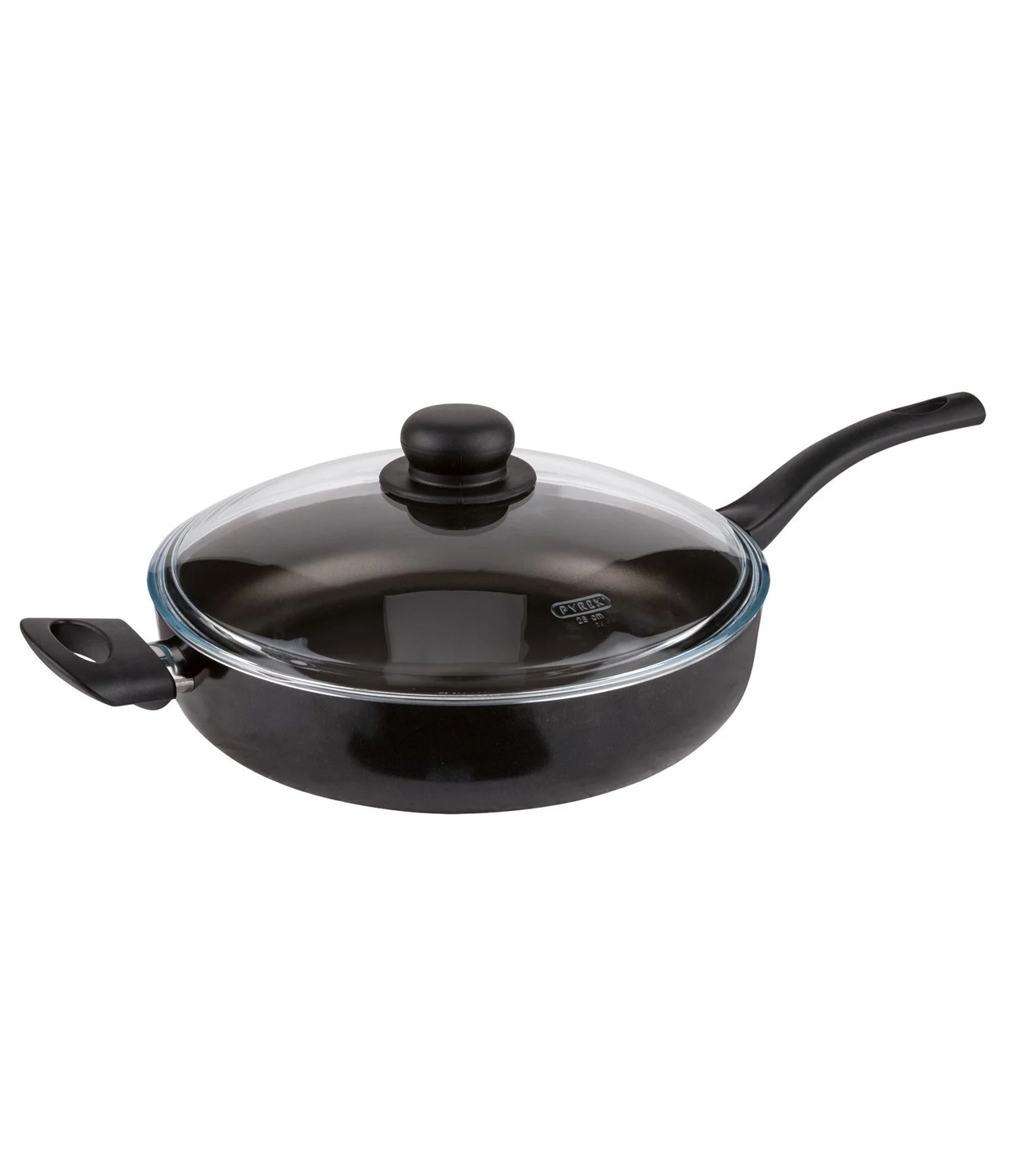 

Сковородка сотейник с ручкой и крышкой Ernesto черный LI-550931