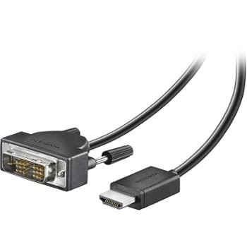 

Кабель Insignia - 6' DVI-D-to-HDMI Cable - Black NS-PI06502-C