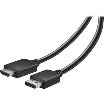 

Кабель Insignia 6 ft Displayport to HDMI Cable NS-PD06502-C black 1,8 метра