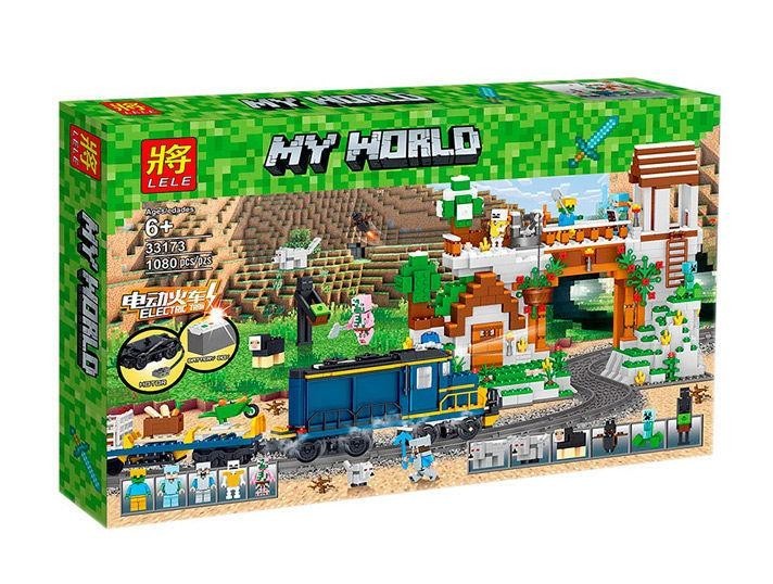 

Конструктор Lele My World 33173 "Железная дорога"