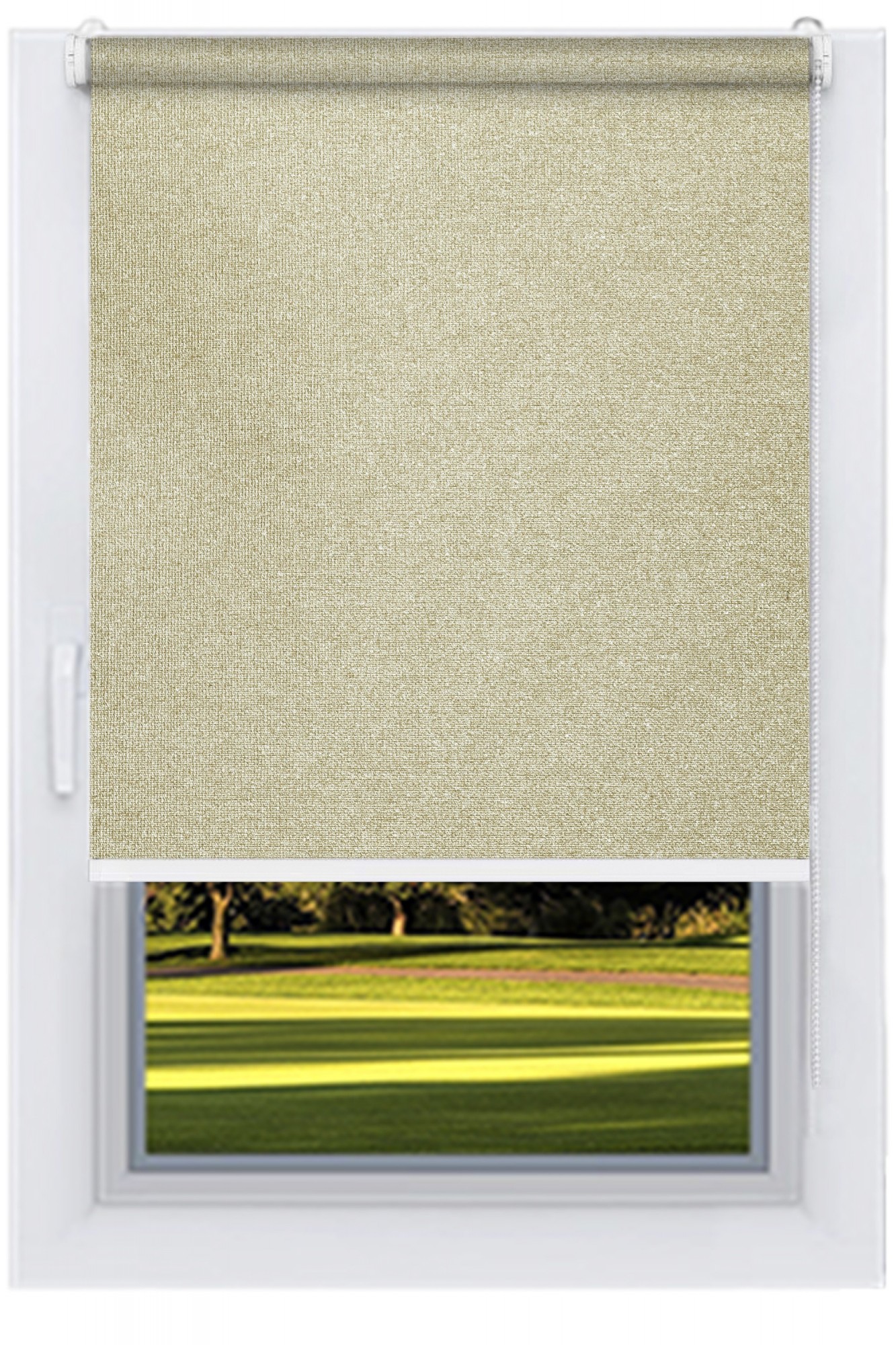 

Ролета тканевая DECOLUX 114х200 ЛЮМІНІС Голден вал 19