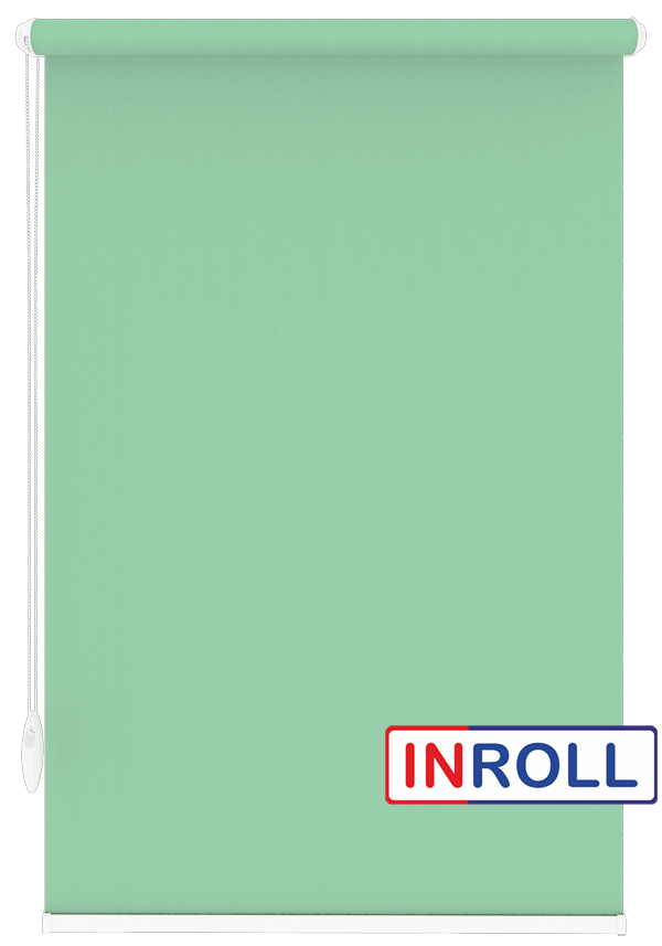 

Ролета тканевая INROLL Есо-Mini 120х185 см Camila Салатовый A623