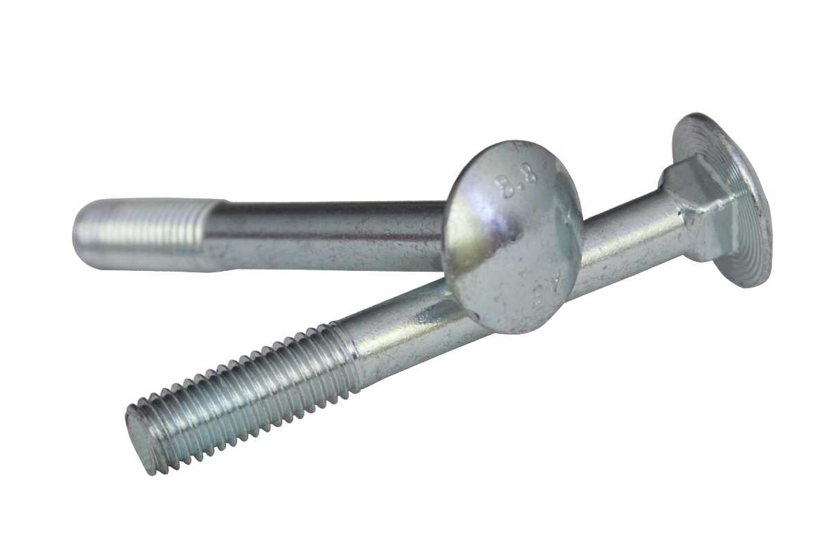 

Болт DIN 603 M12x140 8,8 цинк, 50 шт.