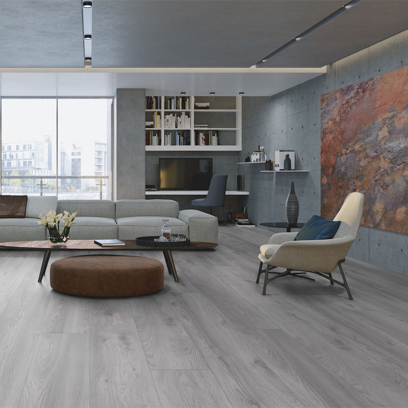 

Ламинат MY FLOOR Residence Makro Oak Light Grey ML1019