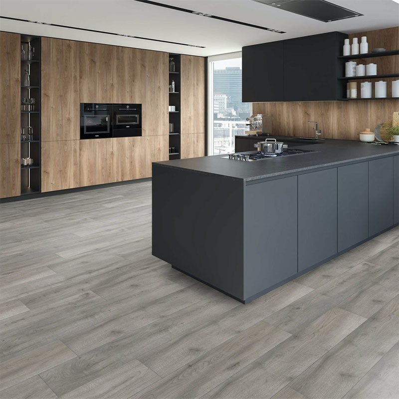 

SPC покрытие Kronostep V-Groove Sand Dune Oak