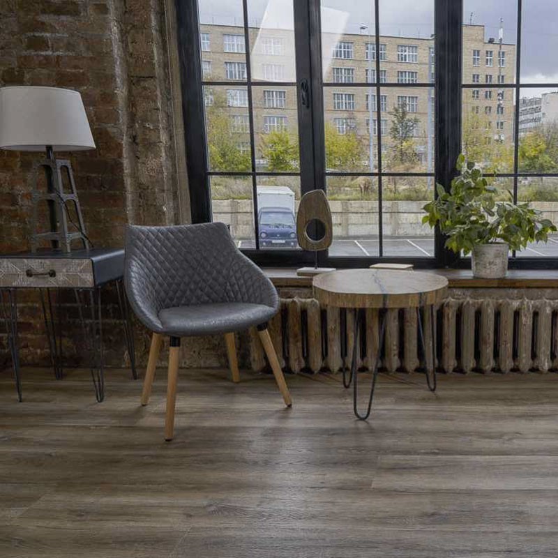 

Виниловый пол CERAMO VINILAM XXL Дуб Биль 8895-EIR