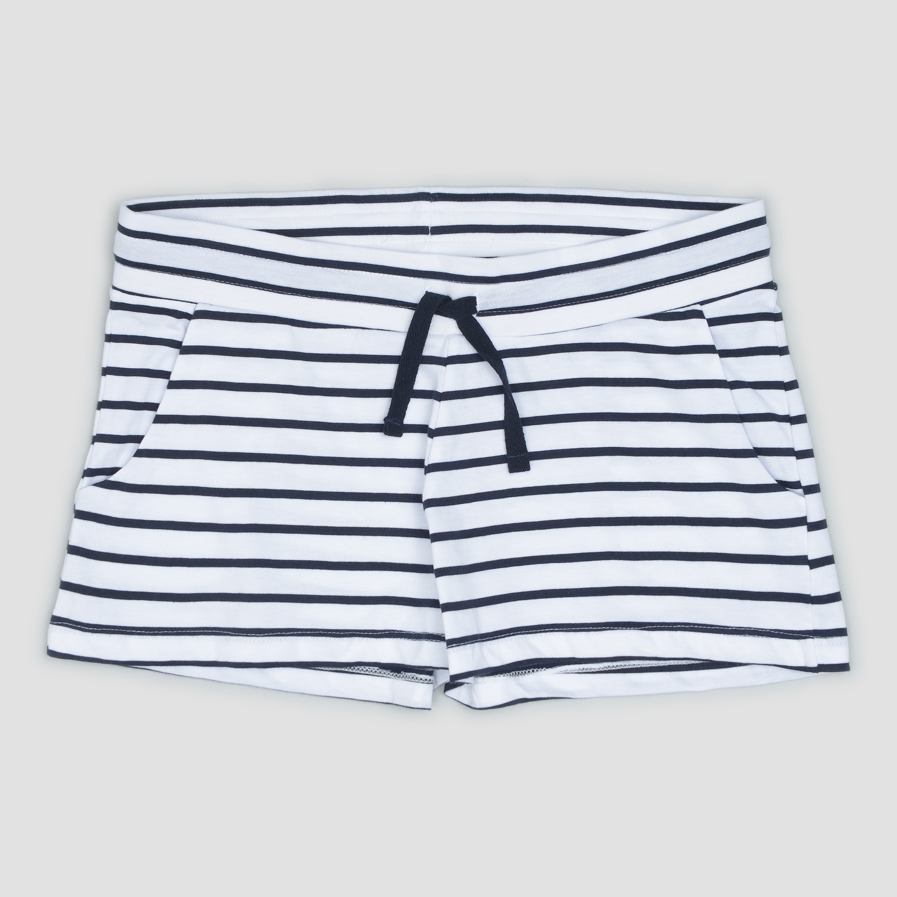 

Шорты H&M 4878006 170 см Бело-синие в полоску