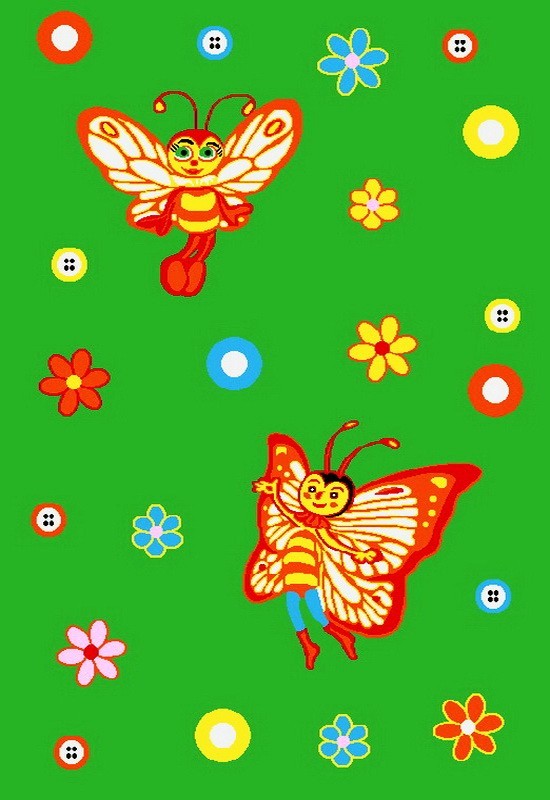 

Ковер Kids L433A Green 120х170 см
