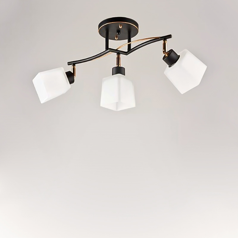 

Люстра стельова Light House SRS-16246/3 чорний + золото
