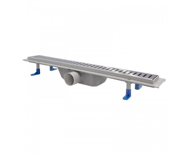 

Трап линейный Q-tap Dry FA304-600 с нержавеющей решеткой 600х73