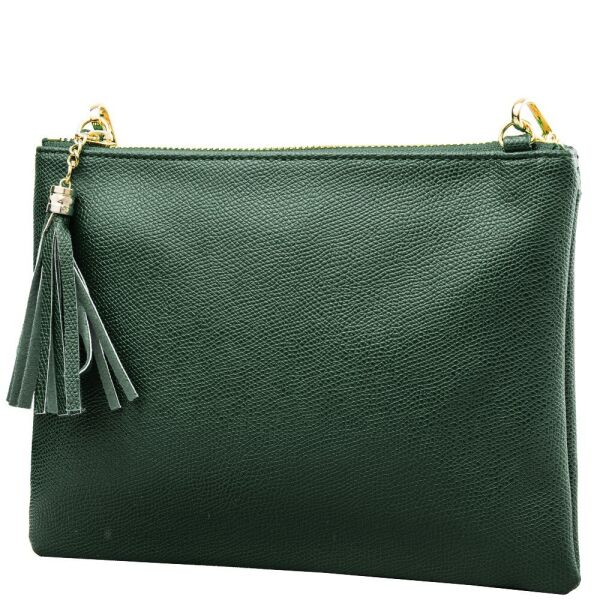 

Женская сумка-клатч из кожзаменителя AMELIE GALANTI a991512-green