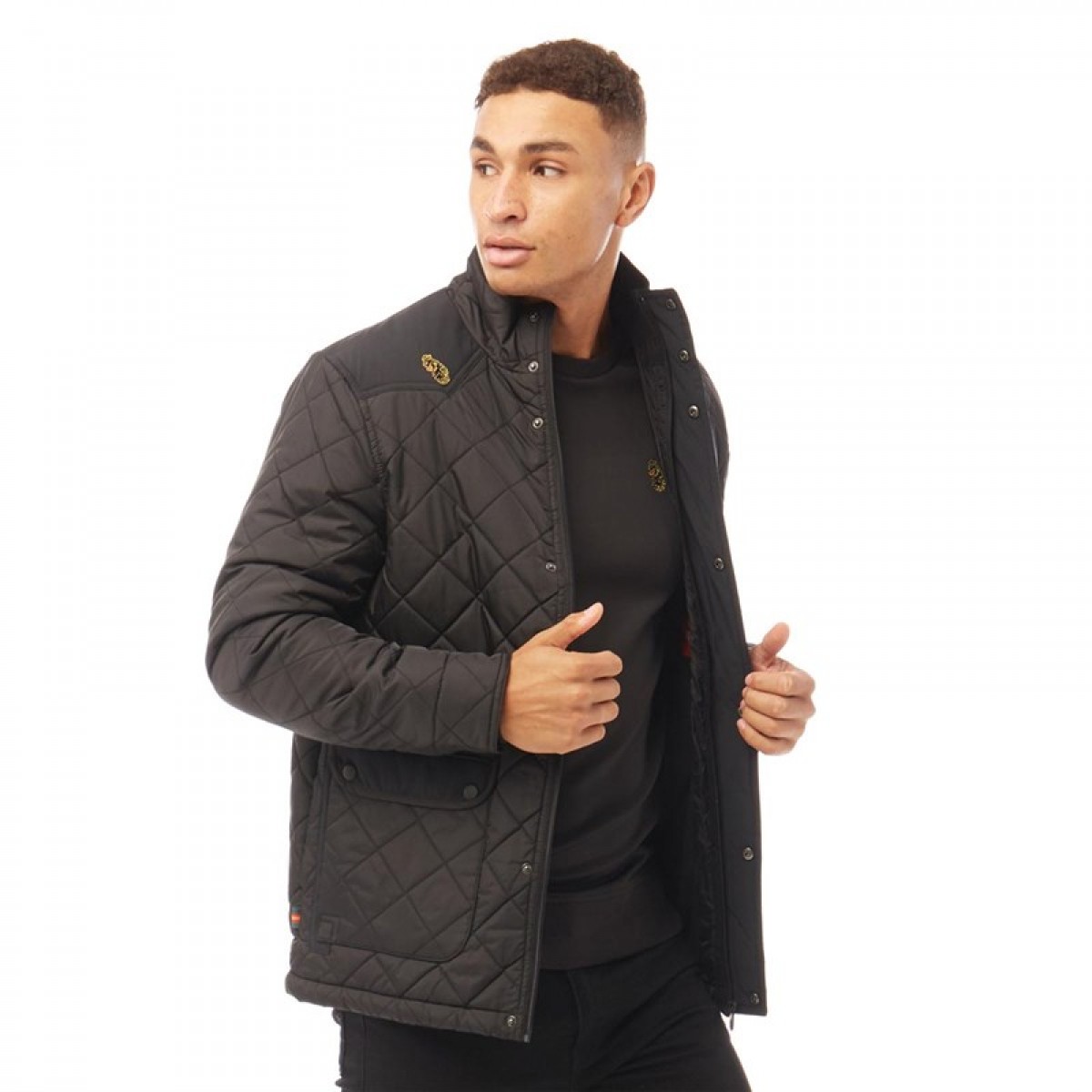 

Пуховик LUKE 1977 Brochet Quilted Black Black, S (44)