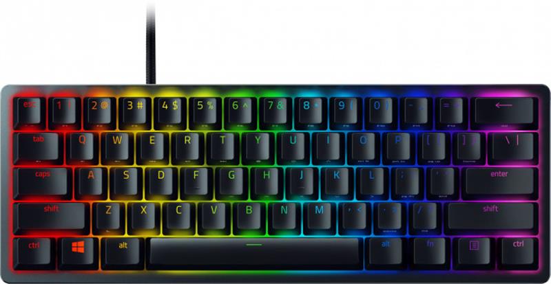 

Клавиатура Razer Huntsman Mini Purple Switch RU Black (RZ03-03391500-R3R1) USB