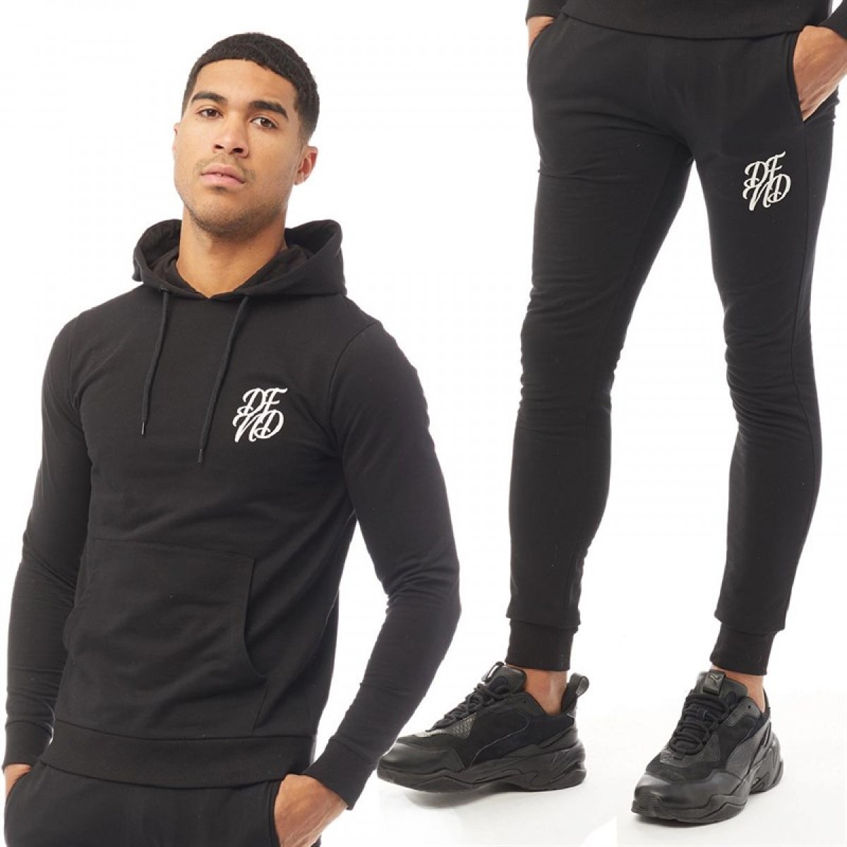 

Спортивный костюм DFND London Signature Black Black, M (46)