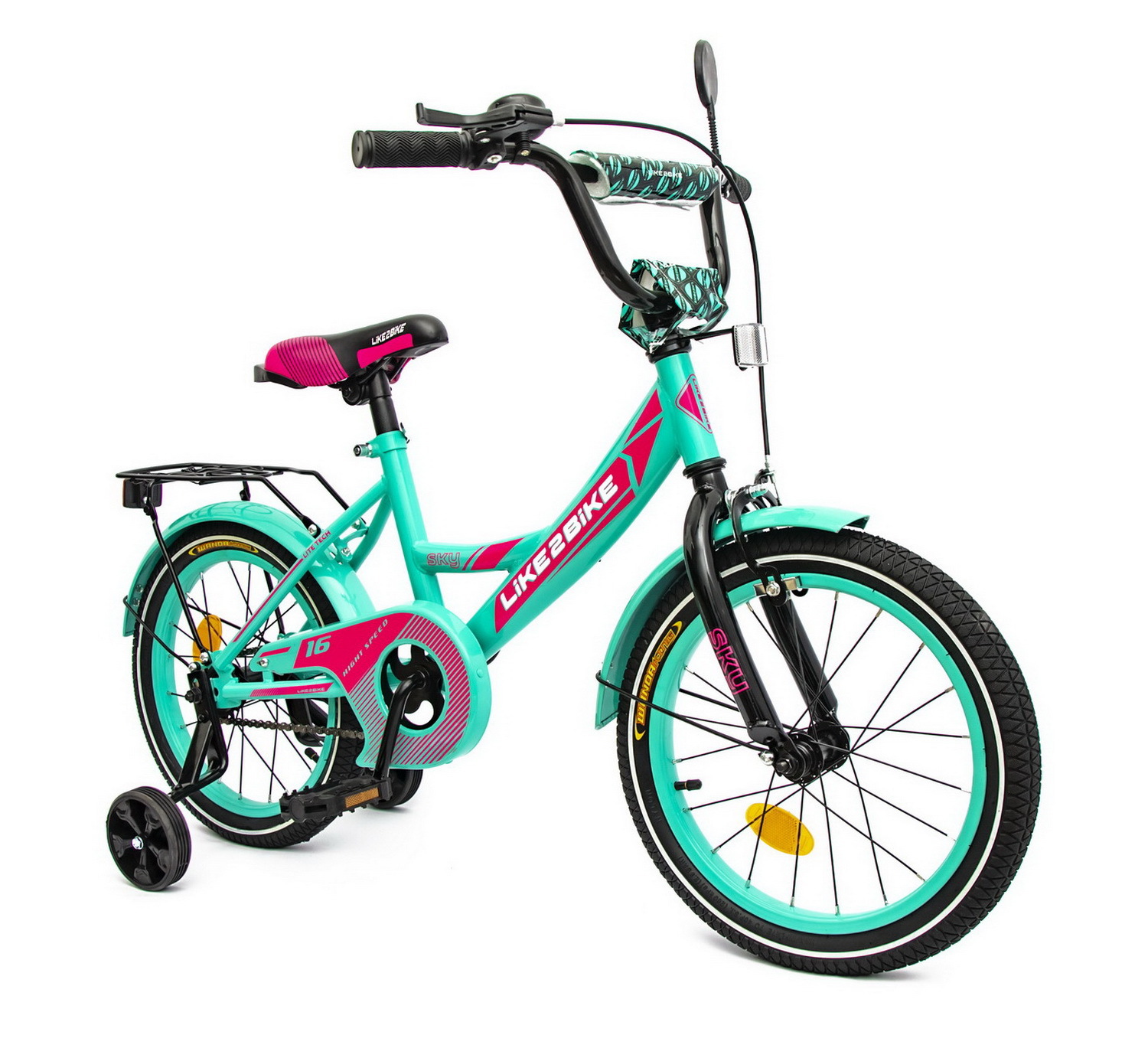 

Велосипед Like2bike 16" Sky Turquoise (211601)