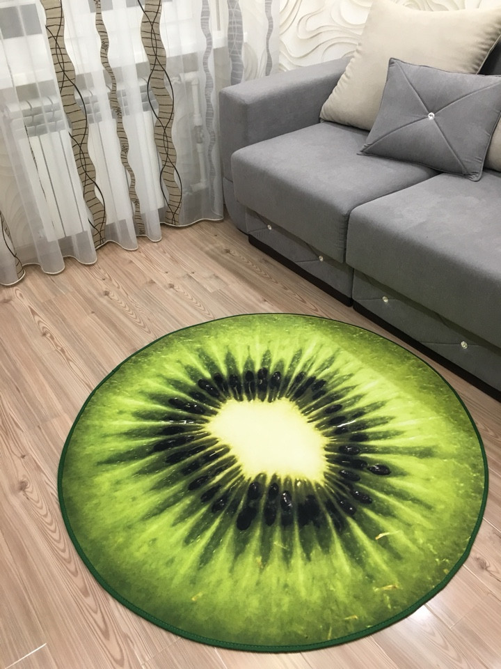 

Ковер 3D Киви, диаметр 120 см Kiwi