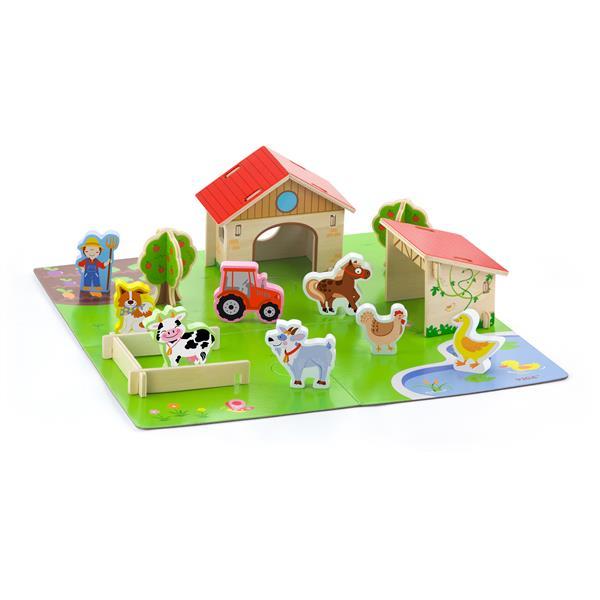 

Деревянный игровой набор Viga Toys Ферма, 30 эл. (SKU-50540) 32 x 5 x 21 см