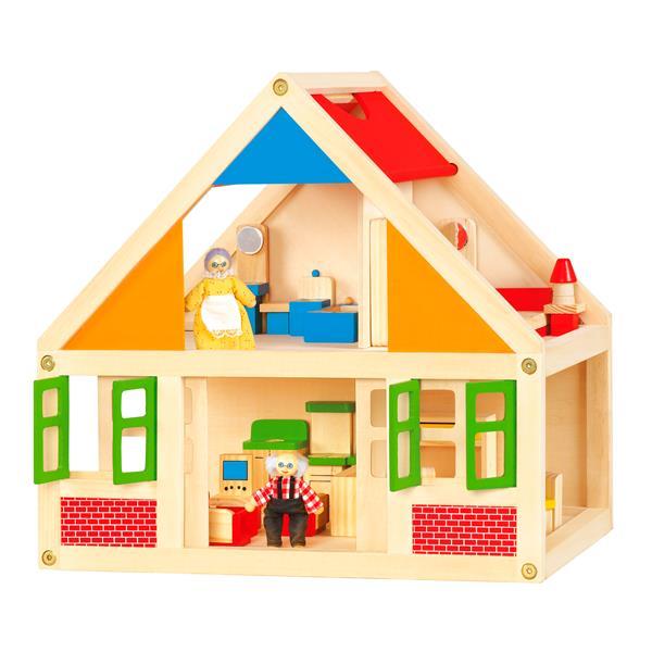 

Деревянный игровой набор Viga Toys Кукольный домик (SKU-56254) 45 x 9 x 43 см