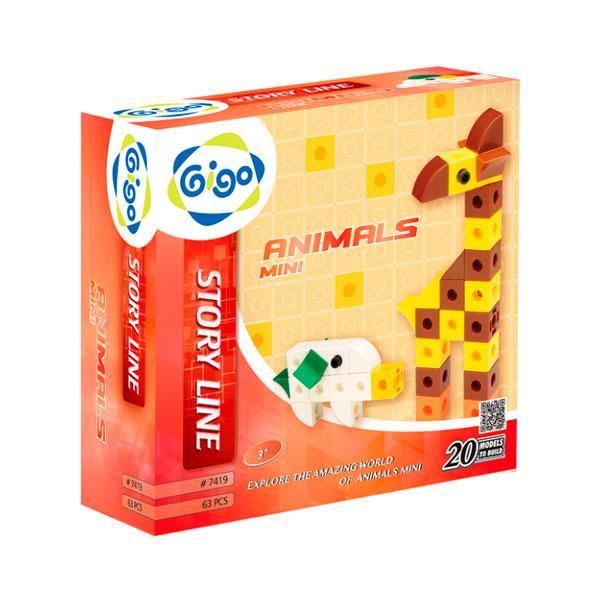 

Конструктор Gigo Животные - Мини (SKU-7419) 14 x 5 x 13 см