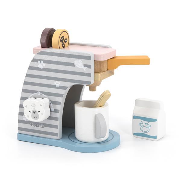

Игрушечная кофемашина Viga Toys PolarB из дерева (SKU-44018) 16.8 x 9.5 x 16 см