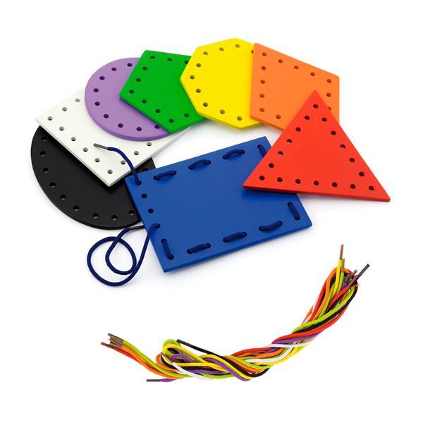 

Деревянная шнуровка Viga Toys Геометрические фигуры (SKU-50538) 21 x 19 x 5 см
