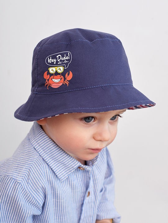 

Панамка для хлопчика DEMBOHOUSE Бенісіо 48 Синій