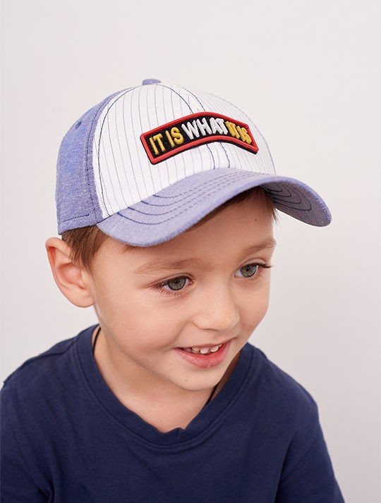 

Кепка для хлопчика DEMBOHOUSE Антенор 50 Синій