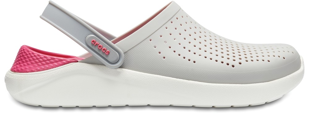 

Сабо Crocs LiteRide Clog Gray\Pink (Серый\Розовый) M6W8 38